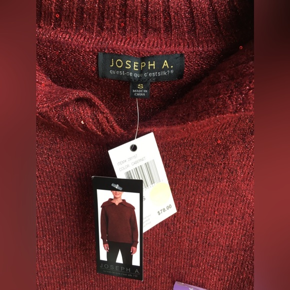 Joseph A. Sweater - NWT - Picture 3 of 5